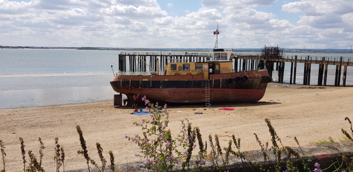 X Pilot on Cockleshell Beach
